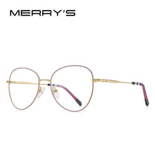 Load image into Gallery viewer, MERRYS DESIGN Women Classic Titanium Alloy Retro Oval Glasses Frames  Frame Eyeglasses Ultralight Frame S2702
