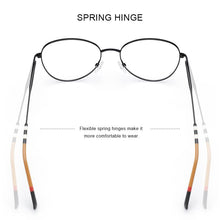 Load image into Gallery viewer, MERRYS DESIGN Women Classic Titanium Alloy Retro Oval Glasses Frames  Frame Eyeglasses Ultralight Frame S2702