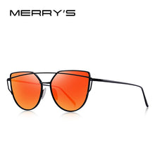 Load image into Gallery viewer, MERRYS DESIGN Women Classic Twin-Beams Cat Eye Sunglasses UV400 Protection S7882N