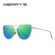 Load image into Gallery viewer, MERRYS DESIGN Women Classic Twin-Beams Cat Eye Sunglasses UV400 Protection S7882N