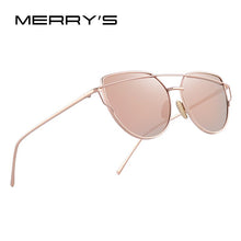 Load image into Gallery viewer, MERRYS DESIGN Women Classic Twin-Beams Cat Eye Sunglasses UV400 Protection S7882N