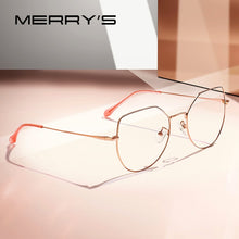 Carica l&#39;immagine nel visualizzatore di Gallery, MERRYS DESIGN Women Blue Light Blocking Optical Frames Ultralight Cat Eye Myopia Prescription Eyeglasses S2025