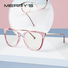 Carica l&#39;immagine nel visualizzatore di Gallery, MERRYS DESIGN Women Cat Eye Glasses Frame Ladies Retro Eyeglasses Myopia Prescription Optical Eyewear S2247