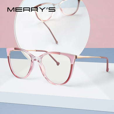 MERRYS DESIGN Women Cat Eye Glasses Frame Ladies Retro Eyeglasses Myopia Prescription Optical Eyewear S2247