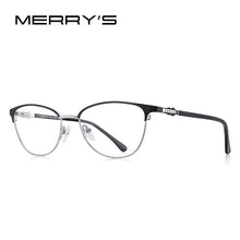 Load image into Gallery viewer, MERRYS DESIGN Women Cat Eye Glasses Frame Retro Eyeglasses Myopia Prescription Optical Eyewear S2117
