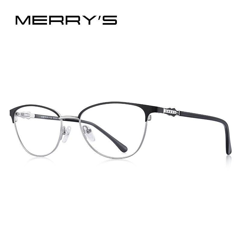 MERRYS DESIGN Women Cat Eye Glasses Frame Retro Eyeglasses Myopia Prescription Optical Eyewear S2117