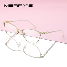 Load image into Gallery viewer, MERRYS DESIGN Women Cat Eye Glasses Frame Retro Eyeglasses Myopia Prescription Optical Eyewear S2117