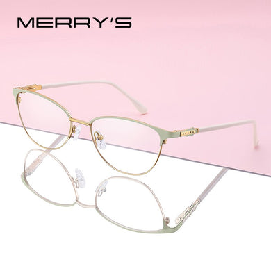 MERRYS DESIGN Women Cat Eye Glasses Frame Retro Eyeglasses Myopia Prescription Optical Eyewear S2117