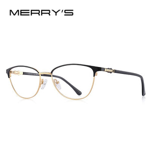 MERRYS DESIGN Women Cat Eye Glasses Frame Retro Eyeglasses Myopia Prescription Optical Eyewear S2117