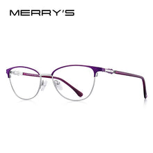Load image into Gallery viewer, MERRYS DESIGN Women Cat Eye Glasses Frame Retro Eyeglasses Myopia Prescription Optical Eyewear S2117