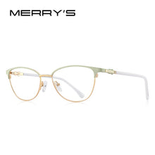 Load image into Gallery viewer, MERRYS DESIGN Women Cat Eye Glasses Frame Retro Eyeglasses Myopia Prescription Optical Eyewear S2117