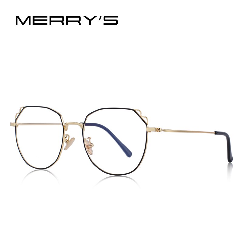 MERRYS DESIGN Occhiali da vista Cat Eye da donna Occhiali da vista retrò con blocco della luce blu S2096 