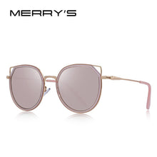 Load image into Gallery viewer, MERRYS DESIGN Women Cat Eye Polarized Sunglasses Gradient Lens Metal Temple 100% UV Protection S6176