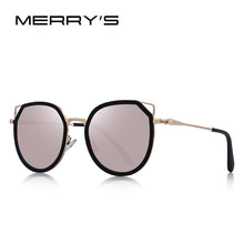 Load image into Gallery viewer, MERRYS DESIGN Women Cat Eye Polarized Sunglasses Gradient Lens Metal Temple 100% UV Protection S6176