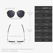 Load image into Gallery viewer, MERRYS DESIGN Women Cat Eye Polarized Sunglasses Gradient Lens Metal Temple 100% UV Protection S6176