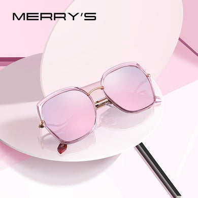 MERRYS DESIGN Women Cat Eye Polarized Sunglasses Ladies  Brand Trending Sun glasses UV400 Protection S6238