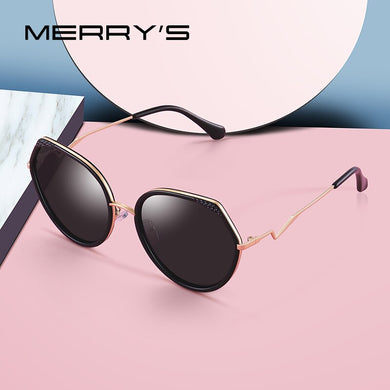 MERRYS DESIGN Women Cat Eye Polarized Sunglasses Ladies Vintage Trending Sun glasses UV400 Protection S6312