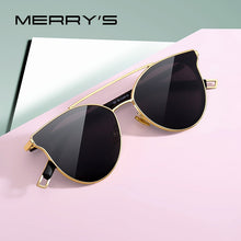 Load image into Gallery viewer, MERRYS DESIGN Women Cat Eye Sunglasses Ladies  Brand Trending Sun glasses UV400 Protection S8085G