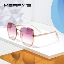 Carica l&#39;immagine nel visualizzatore di Gallery, MERRYS DESIGN Women Cat Eye Sunglasses Ladies Rimless Frame Sunglasses Tinted Lens UV400 Protection S6266