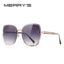 Carica l&#39;immagine nel visualizzatore di Gallery, MERRYS DESIGN Women Cat Eye Sunglasses Ladies Rimless Frame Sunglasses Tinted Lens UV400 Protection S6266