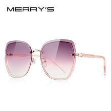 Carica l&#39;immagine nel visualizzatore di Gallery, MERRYS DESIGN Women Cat Eye Sunglasses Ladies Rimless Frame Sunglasses Tinted Lens UV400 Protection S6266