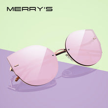 Carica l&#39;immagine nel visualizzatore di Gallery, MERRYS DESIGN Women Cat Eye Sunglasses Rimless Frames Ladies  Brand Trending Sun glasses UV400 Protection S8099N