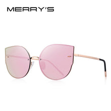Carica l&#39;immagine nel visualizzatore di Gallery, MERRYS DESIGN Women Cat Eye Sunglasses Rimless Frames Ladies  Brand Trending Sun glasses UV400 Protection S8099N