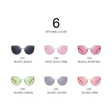 Carica l&#39;immagine nel visualizzatore di Gallery, MERRYS DESIGN Women Cat Eye Sunglasses Rimless Frames Ladies  Brand Trending Sun glasses UV400 Protection S8099N