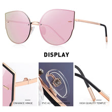 Carica l&#39;immagine nel visualizzatore di Gallery, MERRYS DESIGN Women Cat Eye Sunglasses Rimless Frames Ladies  Brand Trending Sun glasses UV400 Protection S8099N