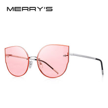 Carica l&#39;immagine nel visualizzatore di Gallery, MERRYS DESIGN Women Cat Eye Sunglasses Rimless Frames Ladies  Brand Trending Sun glasses UV400 Protection S8099N