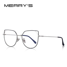 Carica l&#39;immagine nel visualizzatore di Gallery, MERRYS DESIGN Women Cat eye Glasses Frame Retro Blue Light Blocking Optical Frames Eyeglasses S2088