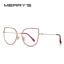 Carica l&#39;immagine nel visualizzatore di Gallery, MERRYS DESIGN Women Cat eye Glasses Frame Retro Blue Light Blocking Optical Frames Eyeglasses S2088