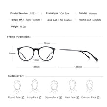 Carica l&#39;immagine nel visualizzatore di Gallery, MERRYS DESIGN Women Glasses Frames Myopia Prescription Optical Eyewear S2818