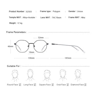 MERRYS DESIGN Women Ploygon Glasses Frame Ladies Eyeglasses Myopia Prescription Optical Eyewear S2503