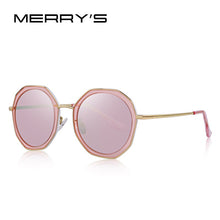 Carica l&#39;immagine nel visualizzatore di Gallery, MERRYS DESIGN Women Polarized Sunglasses Polygon Frame Metal Temple UV400 Protection S6228
