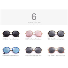 Carica l&#39;immagine nel visualizzatore di Gallery, MERRYS DESIGN Women Polarized Sunglasses Polygon Frame Metal Temple UV400 Protection S6228