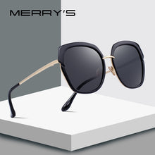 Carica l&#39;immagine nel visualizzatore di Gallery, MERRYS DESIGN Women Polarized Sunglasses Shield Frame Metal Temple 100% UV Protection S6371