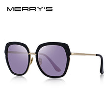 Carica l&#39;immagine nel visualizzatore di Gallery, MERRYS DESIGN Women Polarized Sunglasses Shield Frame Metal Temple 100% UV Protection S6371