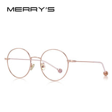 Carica l&#39;immagine nel visualizzatore di Gallery, MERRYS DESIGN Occhiali rotondi da donna Montature da vista retrò con blocco della luce blu S2090 