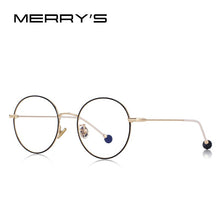 Carica l&#39;immagine nel visualizzatore di Gallery, MERRYS DESIGN Occhiali rotondi da donna Montature da vista retrò con blocco della luce blu S2090 