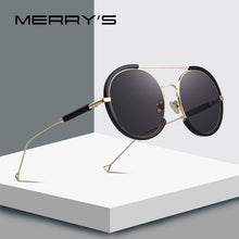 Carica l&#39;immagine nel visualizzatore di Gallery, MERRYS DESIGN Women Round Sunglasses Twin-Beams Frame Sun Glasses Metal Temple 100% UV Protection S6301