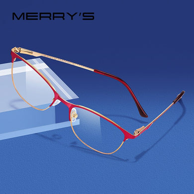 MERRYS DESIGN Women Trending Cat Eye Glasses Full Frame Ladies Myopia Eyewear Prescription Optical Eyeglasses S2005