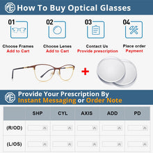 Carica l&#39;immagine nel visualizzatore di Gallery, MERRYS DESIGN Women  Trending Cat Eye Glasses Full Frame Ladies Myopia Eyewear Prescription Optical Eyeglasses S2108