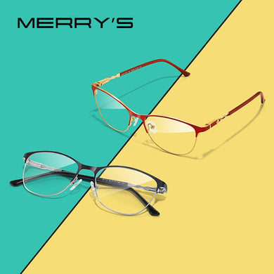 MERRYS DESIGN Women Trending Cat Eye Glasses Full Frame Ladies Myopia Eyewear Prescription Optical Eyeglasses S2110