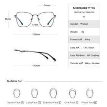 Load image into Gallery viewer, MERRYS DESIGN Women Trending Glasses Frame Ladies Myopia Prescription Optical Eyeglasses S2023