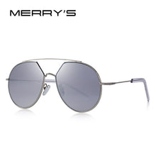 Carica l&#39;immagine nel visualizzatore di Gallery, MERRYS DESIGN Donna Twin-Beams Occhiali da sole Pilot Frame Occhiali da sole Tempio in metallo Protezione UV al 100% S6368 