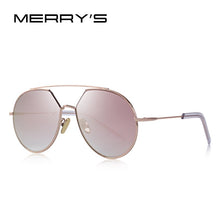 Carica l&#39;immagine nel visualizzatore di Gallery, MERRYS DESIGN Donna Twin-Beams Occhiali da sole Pilot Frame Occhiali da sole Tempio in metallo Protezione UV al 100% S6368 