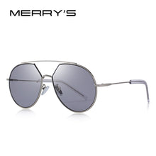 Carica l&#39;immagine nel visualizzatore di Gallery, MERRYS DESIGN Donna Twin-Beams Occhiali da sole Pilot Frame Occhiali da sole Tempio in metallo Protezione UV al 100% S6368 