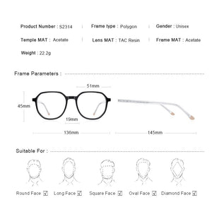 MERRYS DESIGN Women Glasses Frames Acetate Eyewear Ladies Optics Prescription Glasses Frames S2314