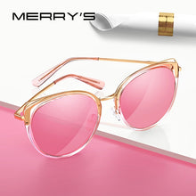 Load image into Gallery viewer, MERRYS DESIGN Women  Brand Cat Eye Sunglasses Ladies Polarized Sun glasses UV400 Protection S6139